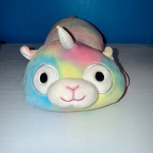 Pastel Unicorn Llama Squishmallow 12" Plush 2019 EUC Rainbow Alpaca-Corn